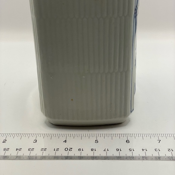 Extremely RARE 1920's French Vintage Porcelin box or Canister with Lid Antique - Picture 8 of 12